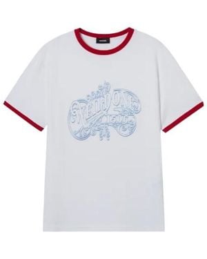 we11done Printed T-Shirt - White