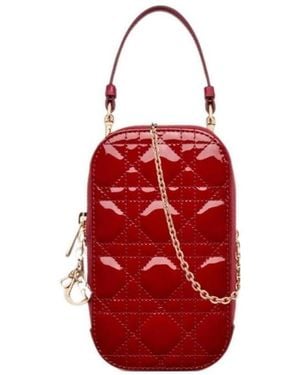 Dior Lady Call'In Phone Holder - Red