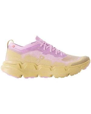 On Shoes Rubber-Trimmed Stretch Recycled-Knit Trainers - Pink