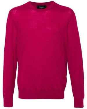 DSquared² Long-Sleeved Jumper - Pink
