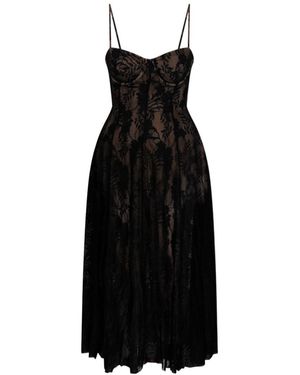 Norma Kamali Underwire Midcalf Dress - Black
