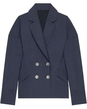 Givenchy Button-Up Jacket - Blue