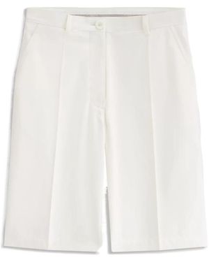 Dior Belt Loop Shorts - White
