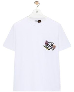 Loewe Cotton Regular Fit T-Shirt - White
