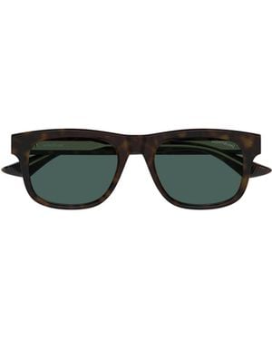 Montblanc Eyewear Square Frame Sunglasses - Green