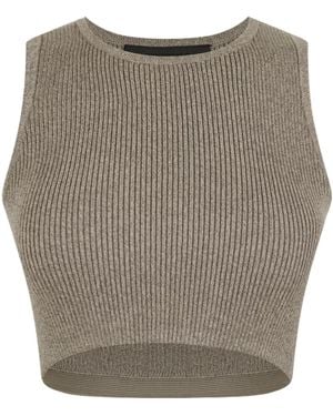 Fear Of God Logo Patch Sports Vest - Grey