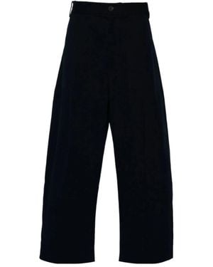 Studio Nicholson Casual Pants With Belt Loops - Blue