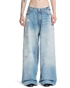 Acne Studios Denim Cotton Jeans - Blue