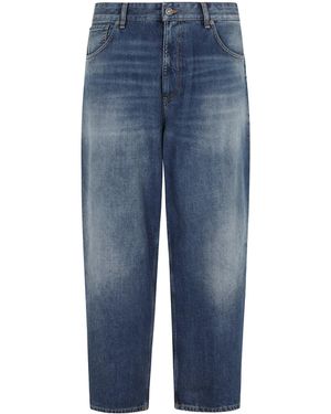 Dondup Belt Loop Jeans - Blue