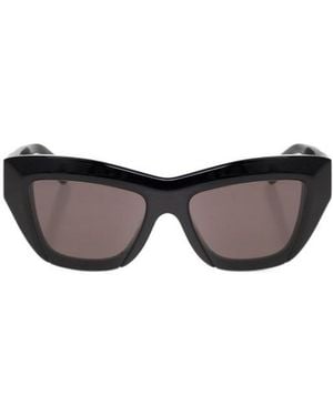 Bottega Veneta Eyewear Cat-Eye Frame Sunglasses - Multicolour