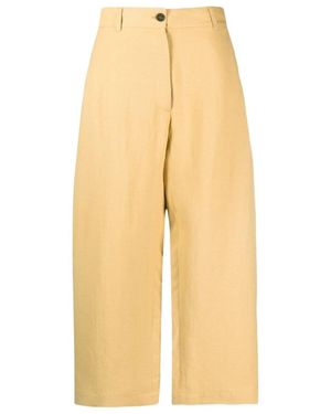 Studio Nicholson Wide-Legged Casual Pants - Yellow