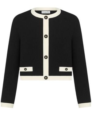 Dior Long Sleeve Casual Jacket - Black