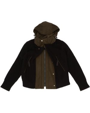 Sacai Layered Jacket - Black