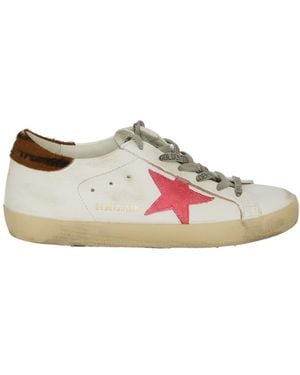 Golden Goose Superstar Lace-Up Trainers - Pink