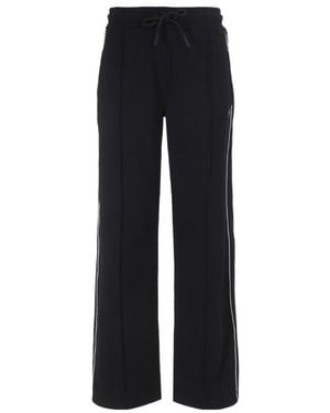 Moose Knuckles Malibu Logo Plaque Drawstring Pants - Black
