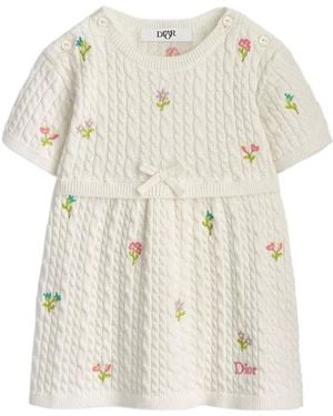 Dior Baby Straight Dress - White
