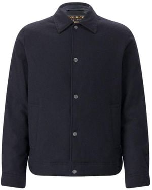 Woolrich Long-Sleeve Jacket - Blue