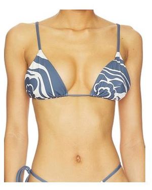 SIR. Lilou Bikini Top - Blue