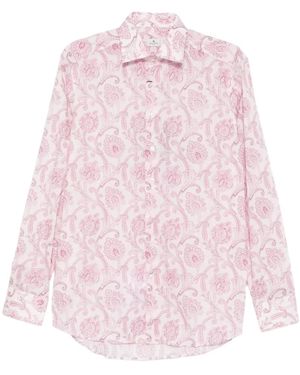 Etro Paisley-Print Shirt - Pink