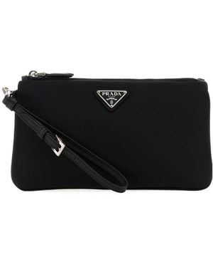 Prada vela clutch bag sale