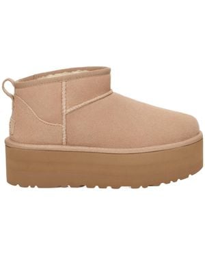 UGG Classic Ultra Mini Platform Boots - Brown