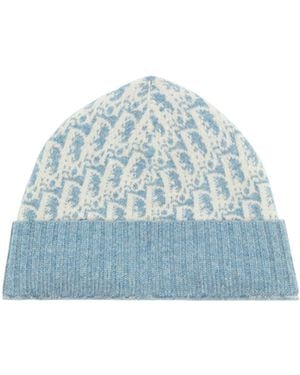 Dior Alps Oblique Beanie - Blue