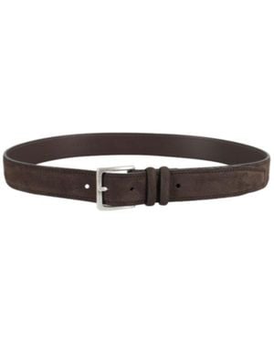Orciani Adjustable Waist Belt - White