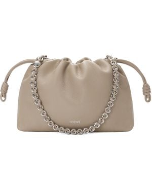 Loewe Medium Flamenco Clutch - Gray