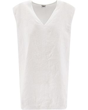 Aspesi Sleeveless V-Neck T-Shirt - White
