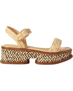 Gabriela Hearst Platform Sandals - Natural
