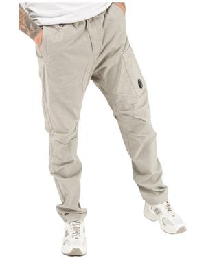 C.P. Company Drawstring Casual Trousers - Grey