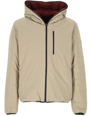 Save The Duck Long-Sleeved Hooded Padded Jacket - Natural