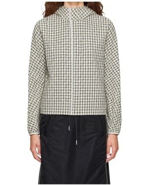 Post Archive Faction PAF Plaid Jacket - Gray