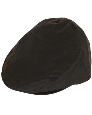 Barbour Logo Flat-Topped Hat - Black