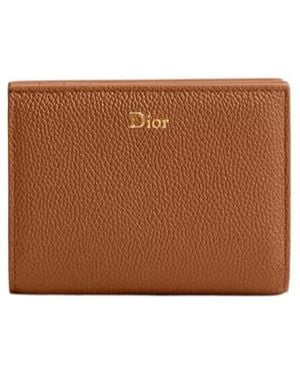 Dior Médaillon Begonia Wallet - Brown