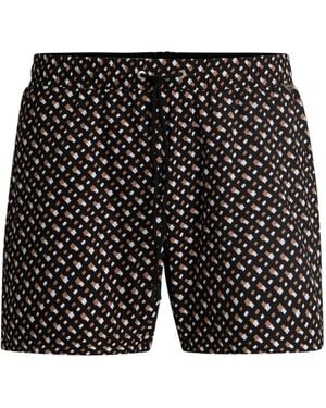BOSS Manu Swim Shorts - Black