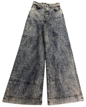 Weekend by Maxmara Belt Loop Denim Trousers - Grey