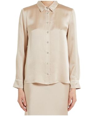 iBlues Button-Down Long-Sleeved Shirt - Natural