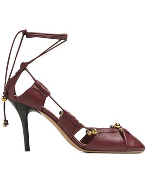Chloé Chloé Luna Knotted Strap Court Shoes - Pink