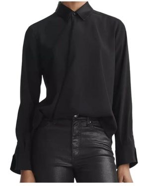 Rag & Bone Long Sleeve Shirt - Black
