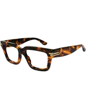Bottega Veneta Eyewear Square Frame Glasses - White