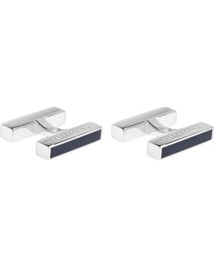 Ferragamo T-Shaped Cufflinks - White