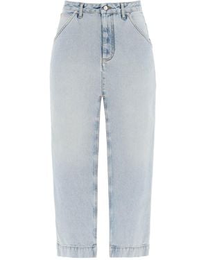 DARKPARK Mid-Length Denim Half-Length Skirt - Blue