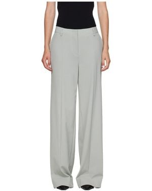 Jean Paul Gaultier Tailoring Undershoe Straps Trousers - Grey
