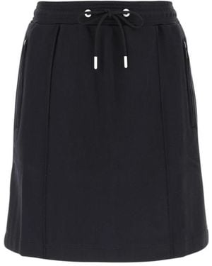 KENZO Logo Stripe Skirt - Black