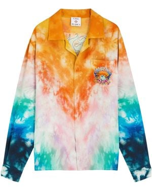 CASABLANCA Silk Shirt - Blue