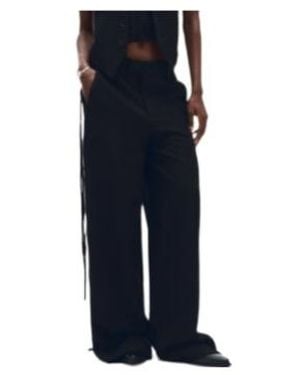 Ann Demeulemeester Elfi Trousers - Blue