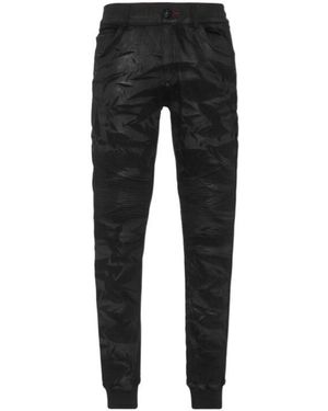 Philipp Plein Multi-Pocket Jeans - Black
