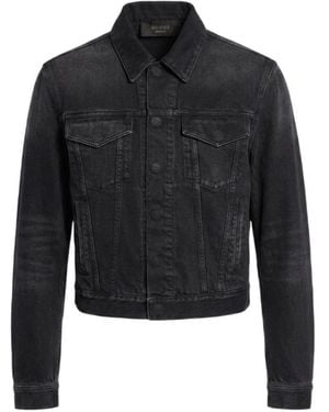Gucci Washed Cotton Denim Jacket - Black