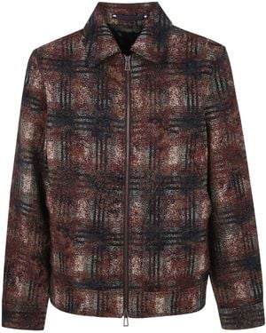 Paul Smith Long-Sleeve Casual Jacket - Brown